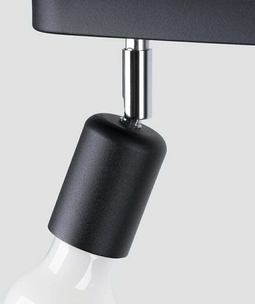 Sollux Lighting Lubinis šviestuvas FORNES 2 juodas