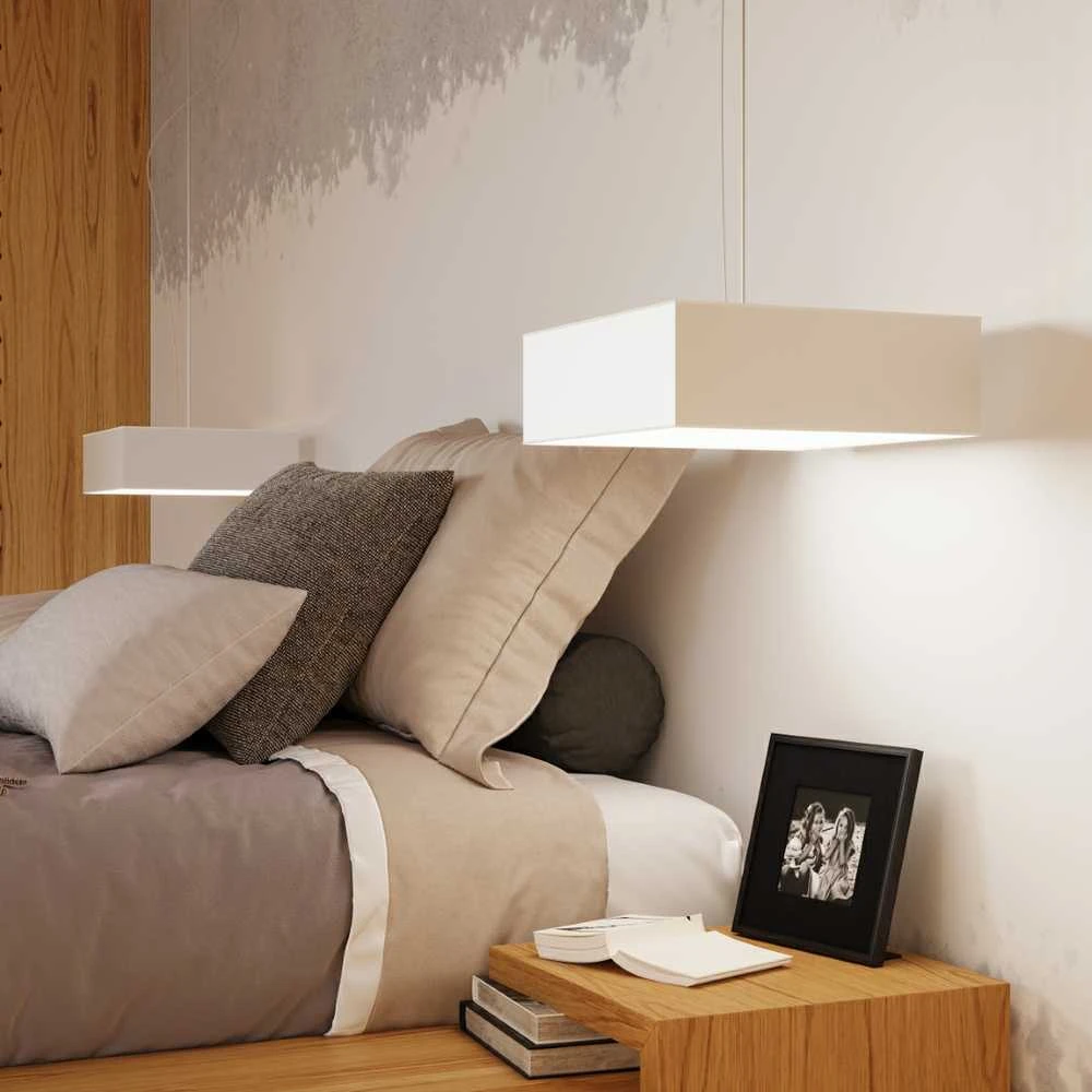 Lubinis šviestuvas Sollux Lighting Sollux Sieninis šviestuvas HORUS baltas