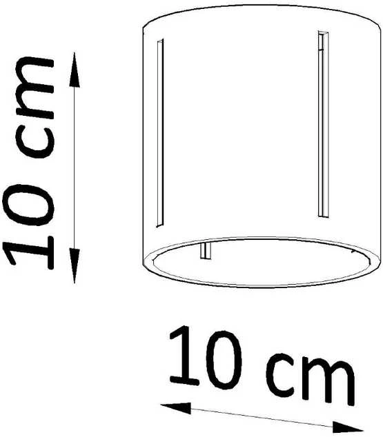 Sollux Lighting Lubinis šviestuvas INEZ baltas
