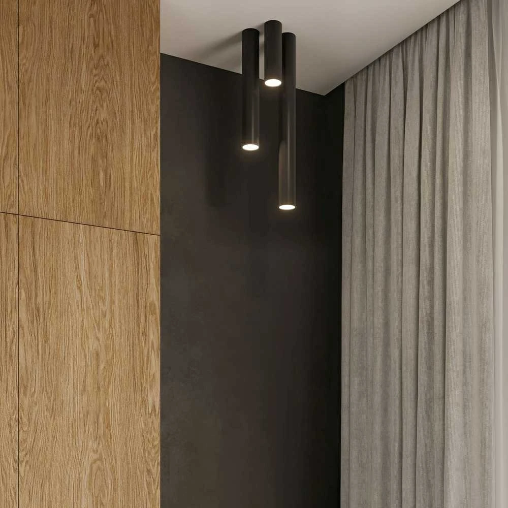 Sollux Lighting Lubinis šviestuvas LAGOS 40 juodas