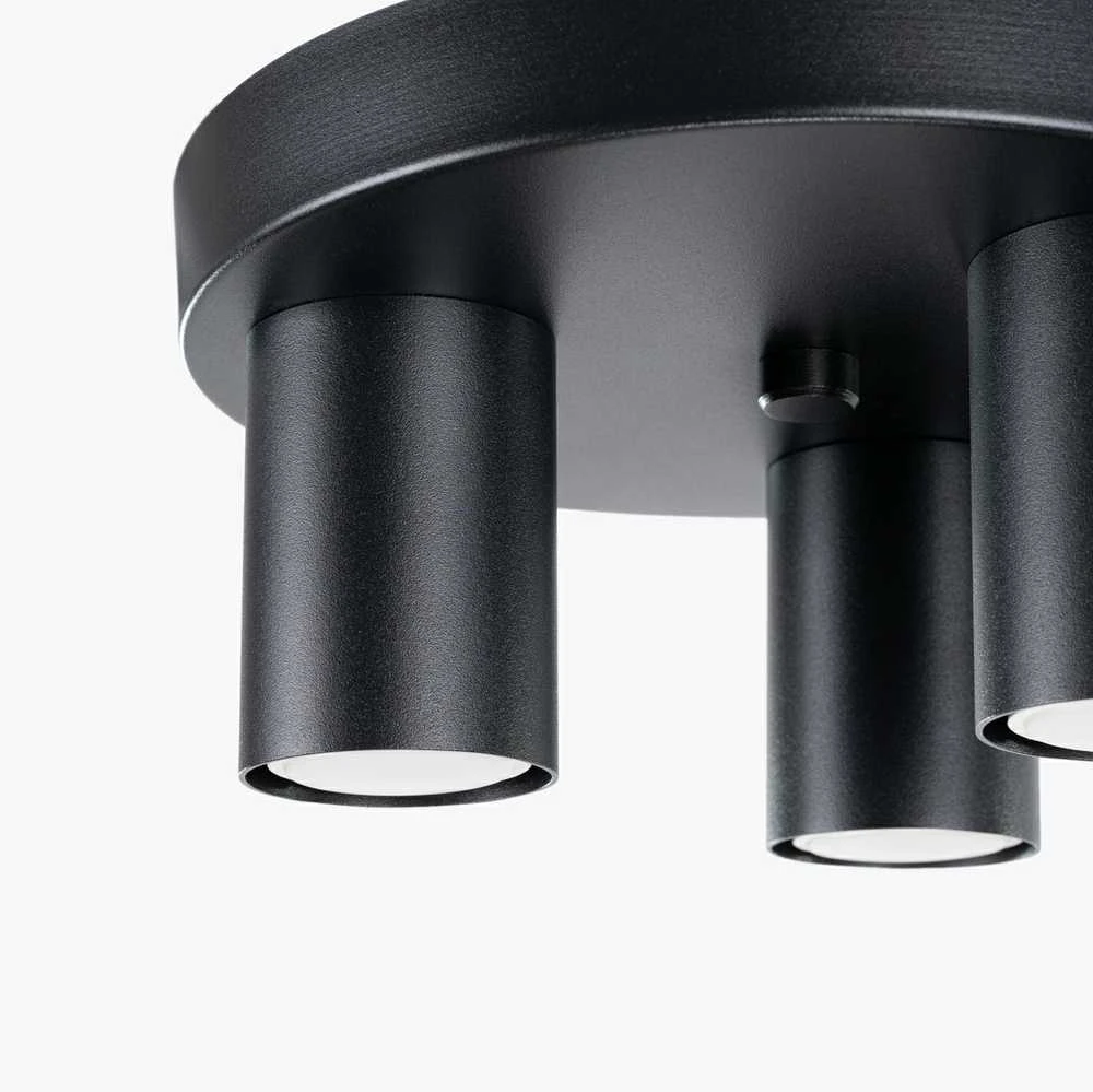 Sollux Lighting Lubinis šviestuvas LAGOS 3P juodas
