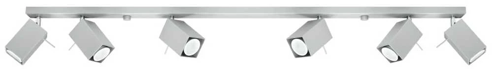 Sollux Lighting Sollux Lubinis šviestuvas MERIDA 6L pilkas