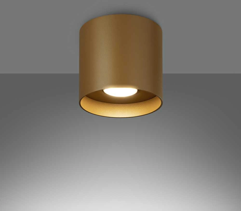 Sollux Lighting Lubinis šviestuvas MIKA aukso spalvos