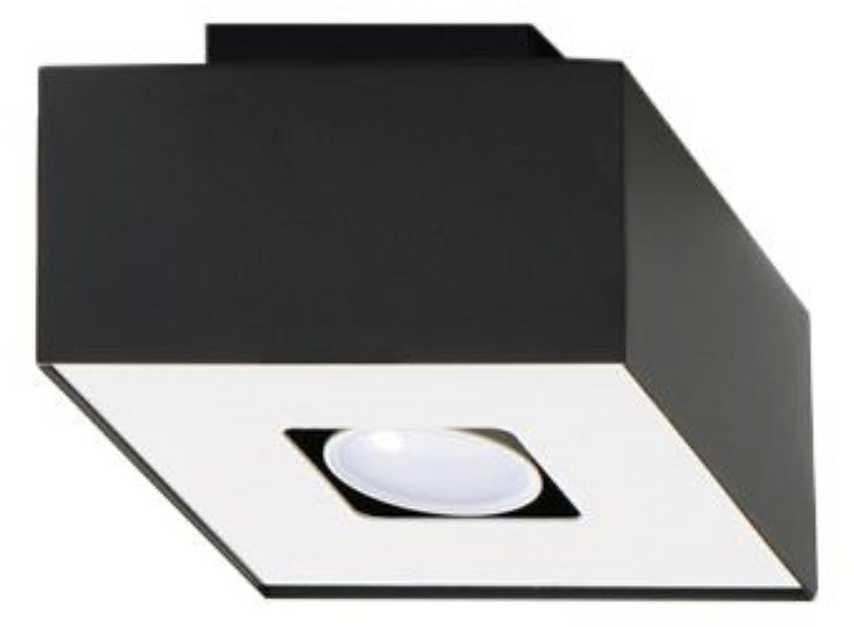 Sollux Lighting Lubinis šviestuvas MONO 1 juodas