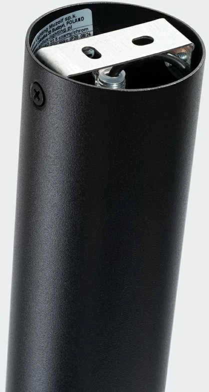 Sollux Lighting Lubinis šviestuvas NERO 22,5 juodas/chromas