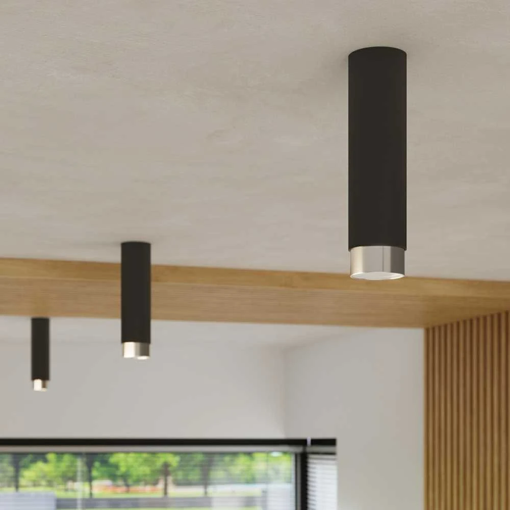 Sollux Lighting Lubinis šviestuvas NERO 12,5 juodas/chromas