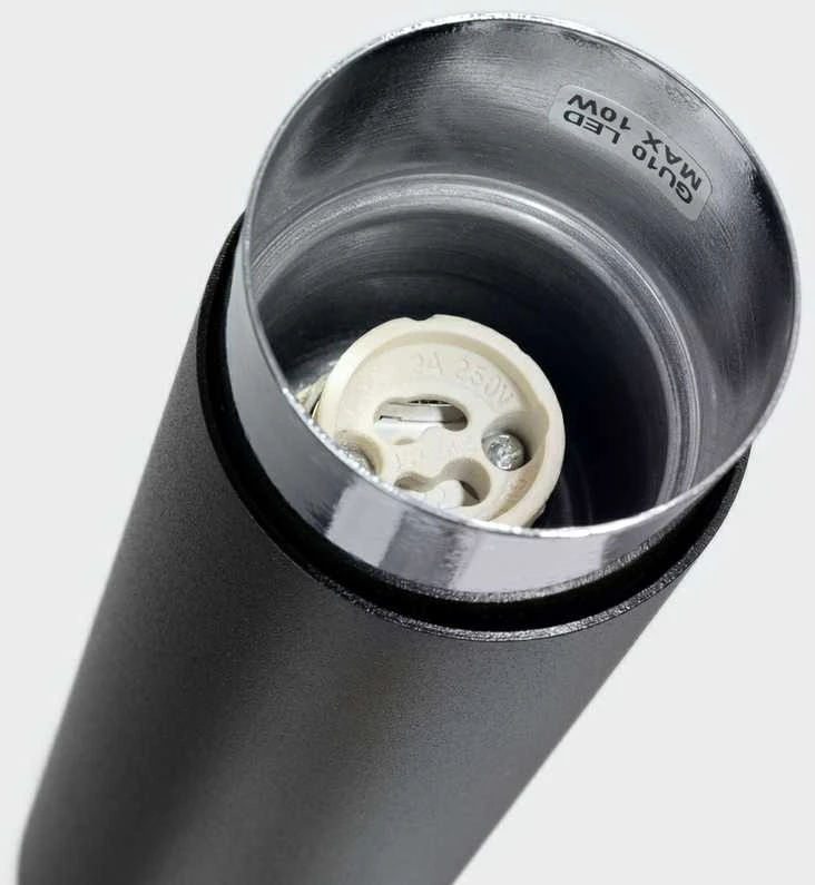 Sollux Lighting Lubinis šviestuvas NERO 12,5 juodas/chromas