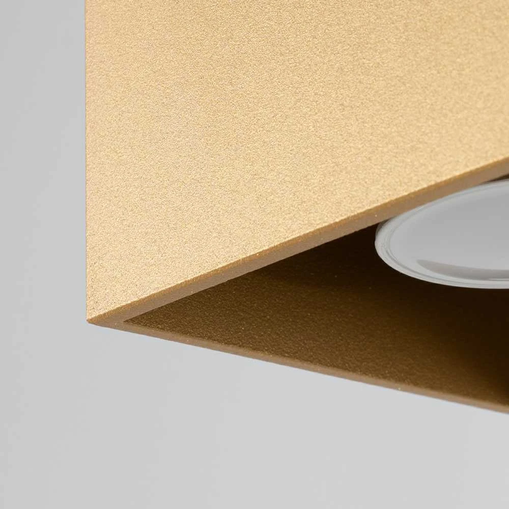 Sollux Lighting Lubinis šviestuvas QUAD 1 auksinis