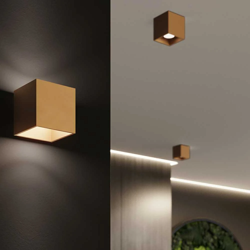 Sollux Lighting Lubinis šviestuvas QUAD 1 auksinis