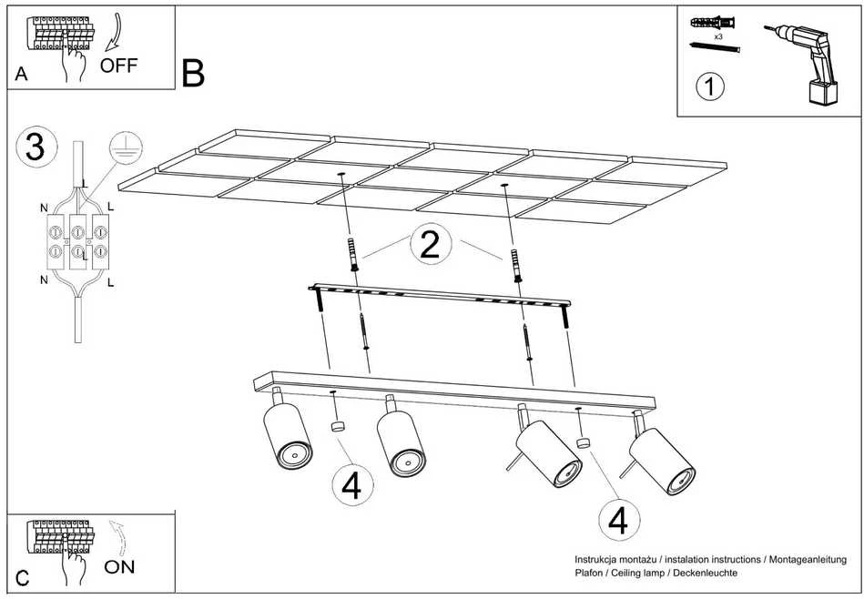 Sollux Lighting Lubinis šviestuvas RING 4L alyvuogių žalios spalvos