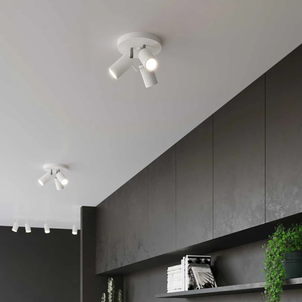 Sollux Lighting Lubinis šviestuvas RING 3P baltas