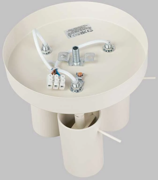Sollux Lighting Lubinis šviestuvas RING 3P beige