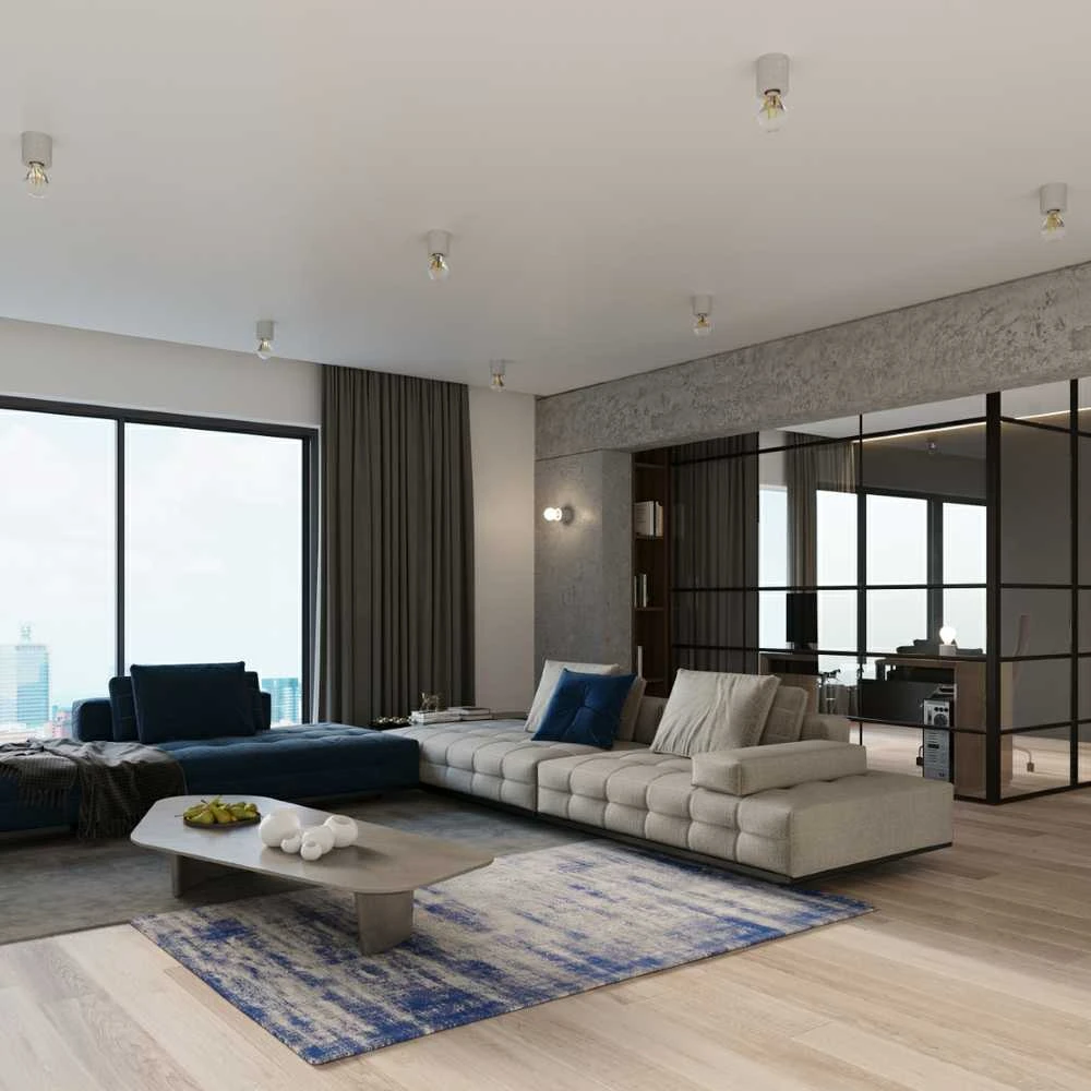 Sollux Lighting Lubinis šviestuvas SALGADO concrete