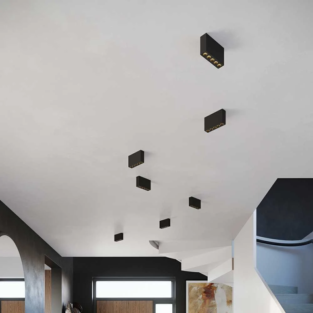 Sollux Lighting Lubinis šviestuvas SOLE juodas LED