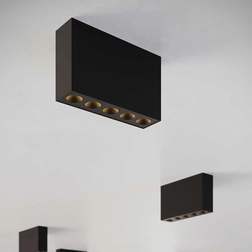 Sollux Lighting Lubinis šviestuvas SOLE juodas LED