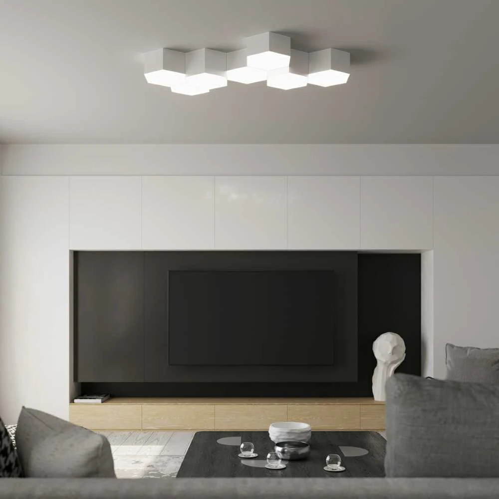 Sollux Lighting Lubinis šviestuvas SUNDE 11 baltas