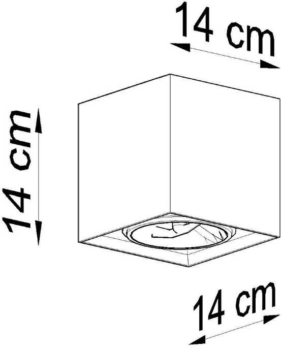 Lubinis šviestuvas Sollux Lighting Sollux Plafonas VALDE