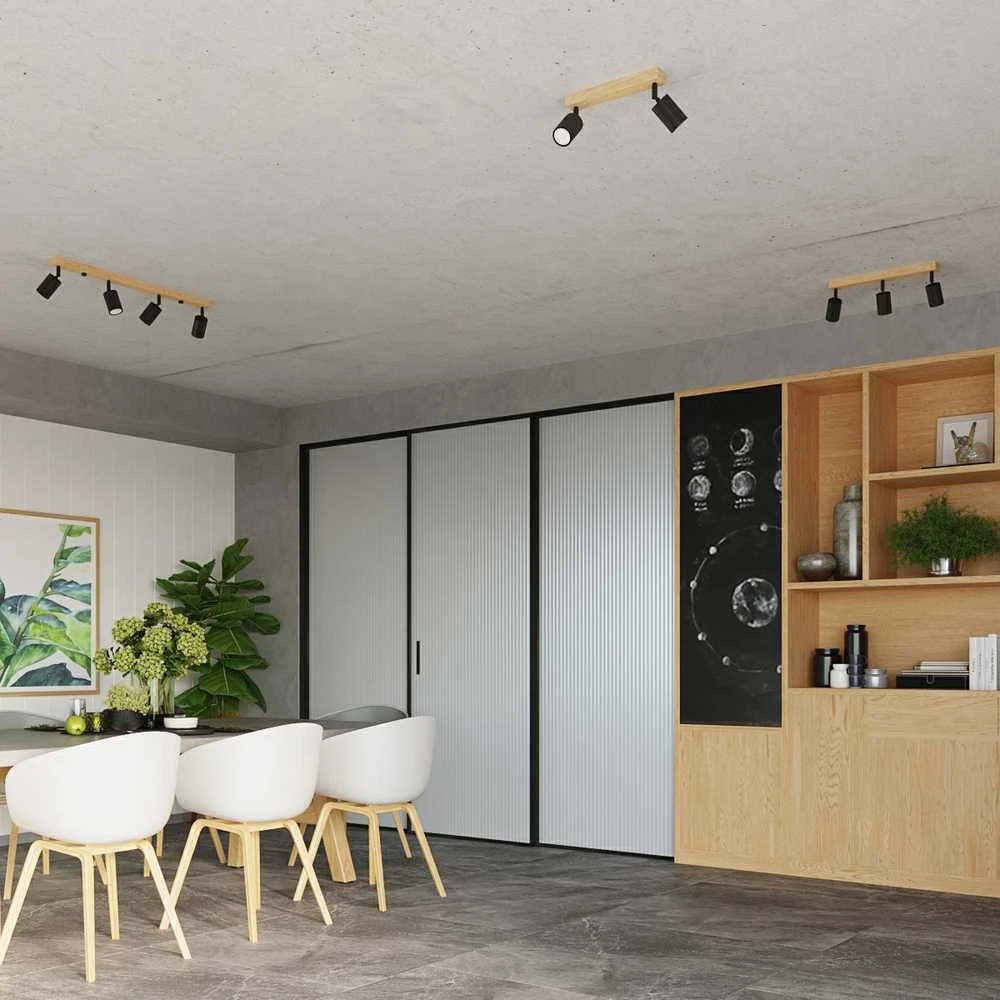 Sollux Lighting Lubinis šviestuvas VERDO 3P juodas