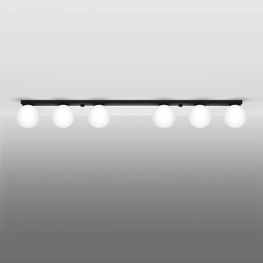 Sollux Lighting Lubinis šviestuvas YOLI 6 juodas