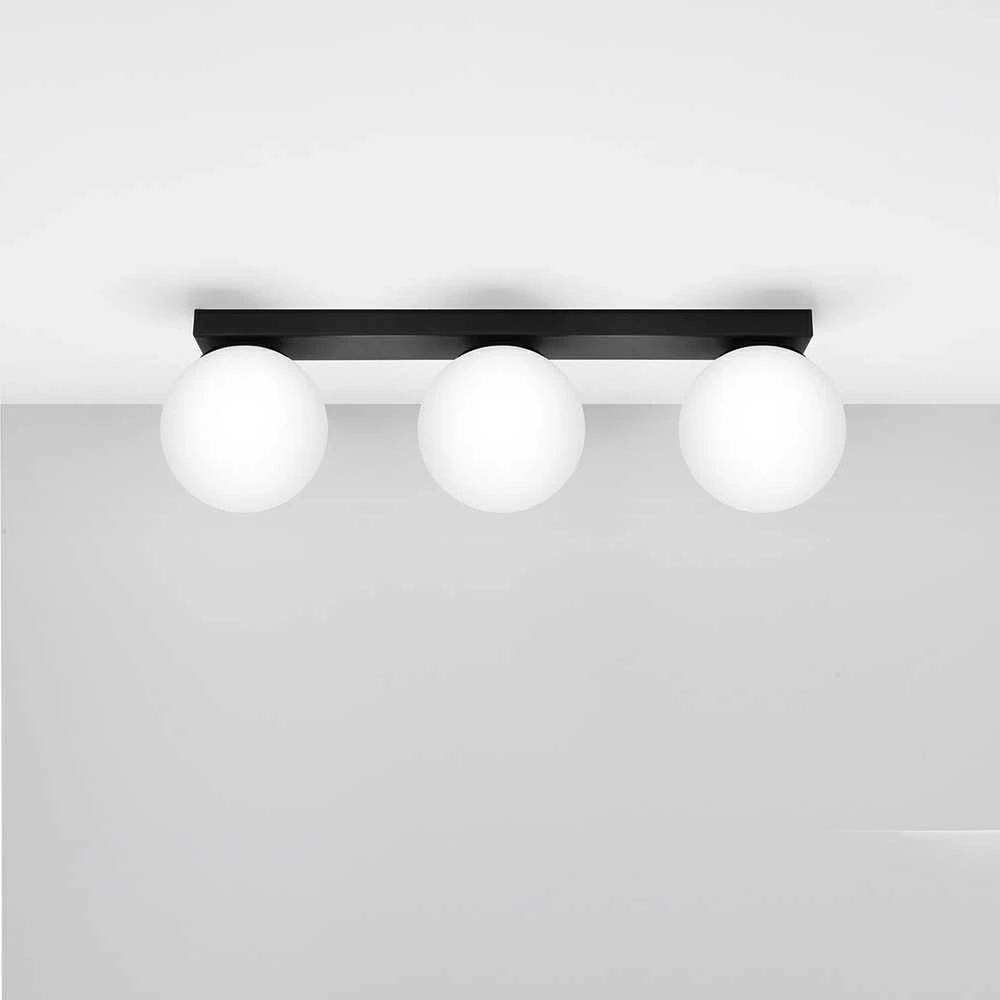 Sollux Lighting Lubinis šviestuvas YOLI 3 juodas