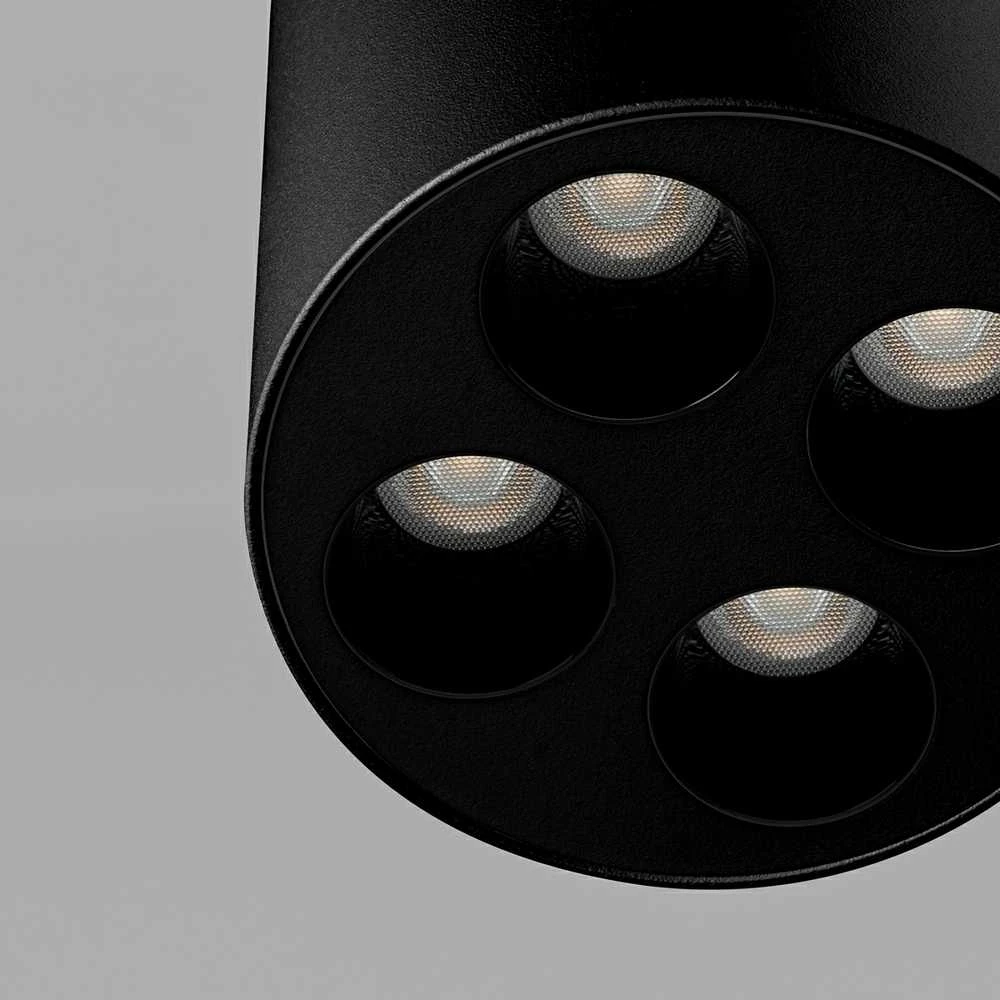 Sollux Lighting Lubinis šviestuvas ZOE juodas LED