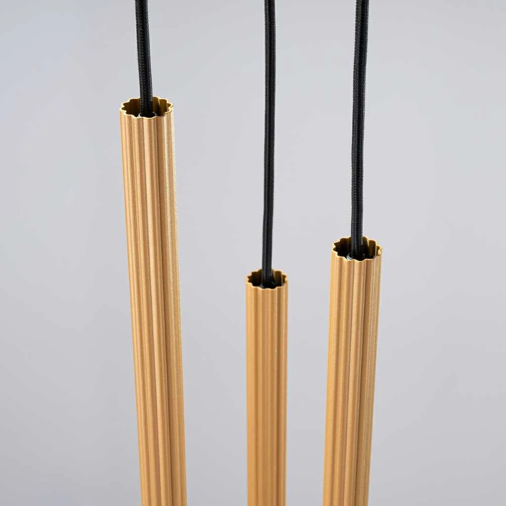 Sollux Lighting Pakabinamas šviestuvas ARCHE 3P auksinis