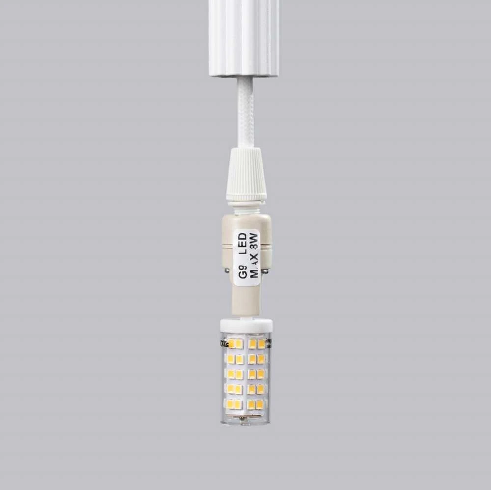 Sollux Lighting Pakabinamas šviestuvas ARCHE 1 baltas