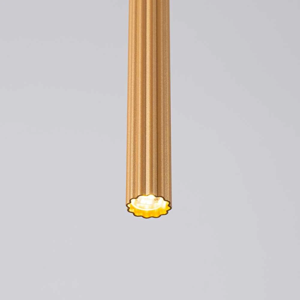 Sollux Lighting Pakabinamas šviestuvas ARCHE 1 aukso spalvos
