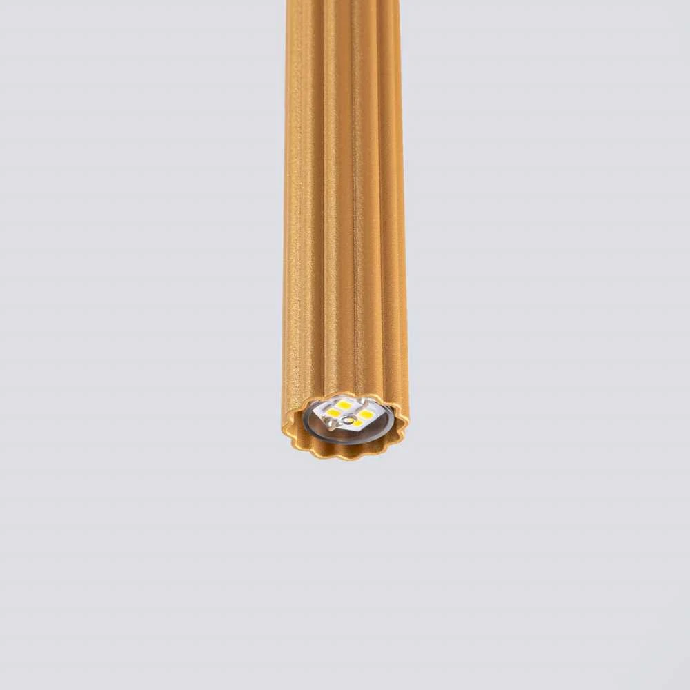 Sollux Lighting Pakabinamas šviestuvas ARCHE 1 aukso spalvos