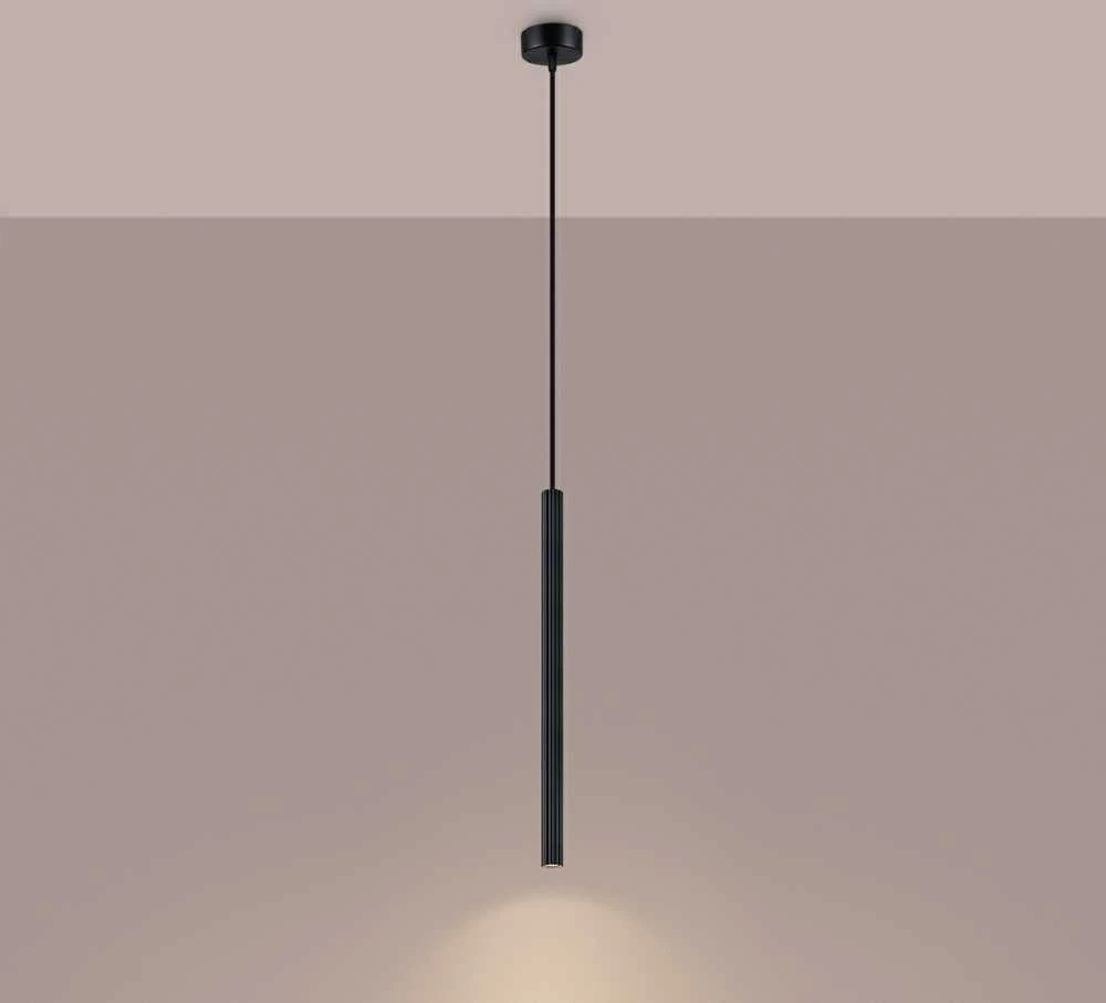 Sollux Lighting Pakabinamas šviestuvas ARCHE 1 juodas