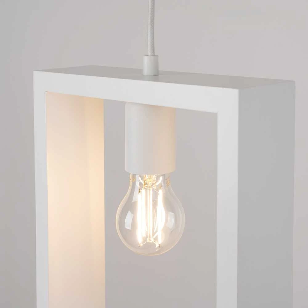 Sollux Lighting Pakabinamas šviestuvas ARIES baltas