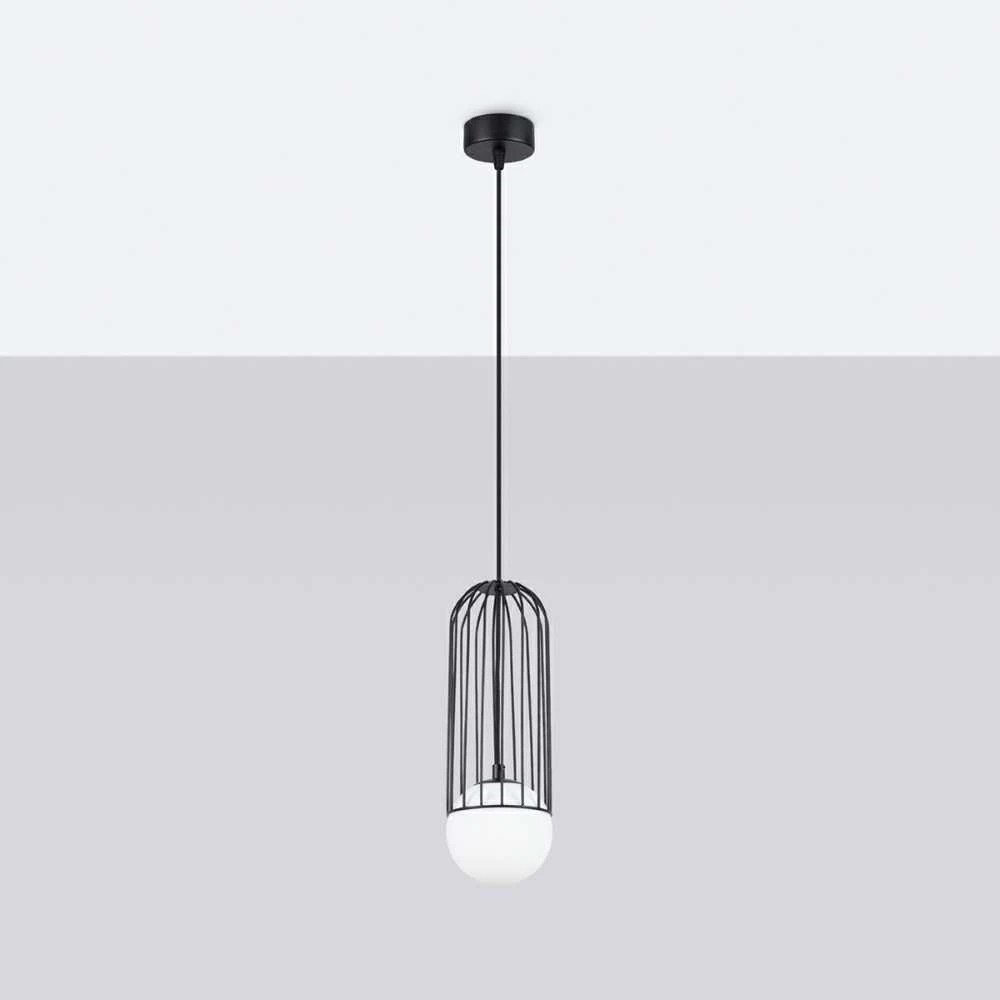 Sollux Lighting Pakabinamas šviestuvas BRINA 1 juodas