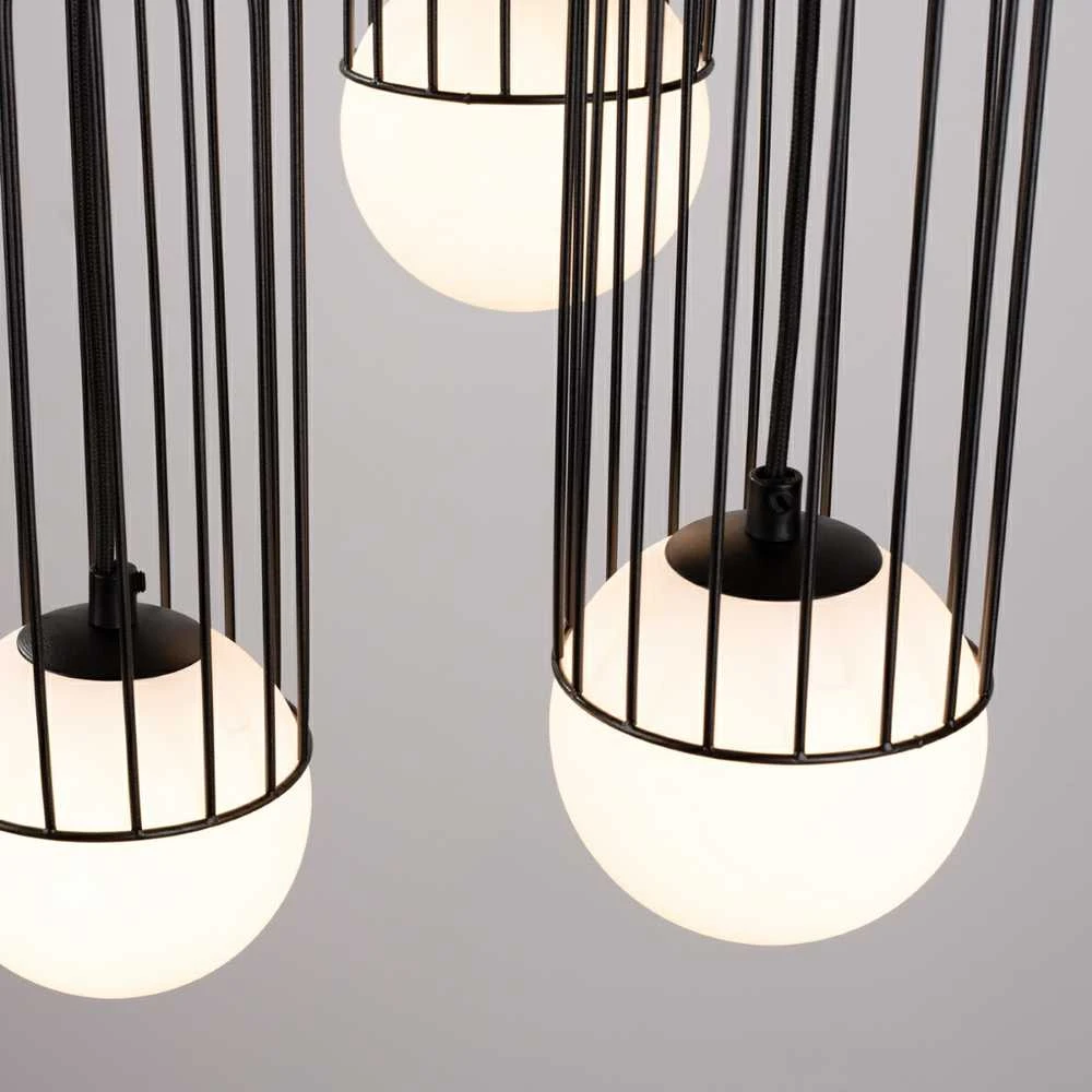 Sollux Lighting Pakabinamas šviestuvas BRINA 3P juodas
