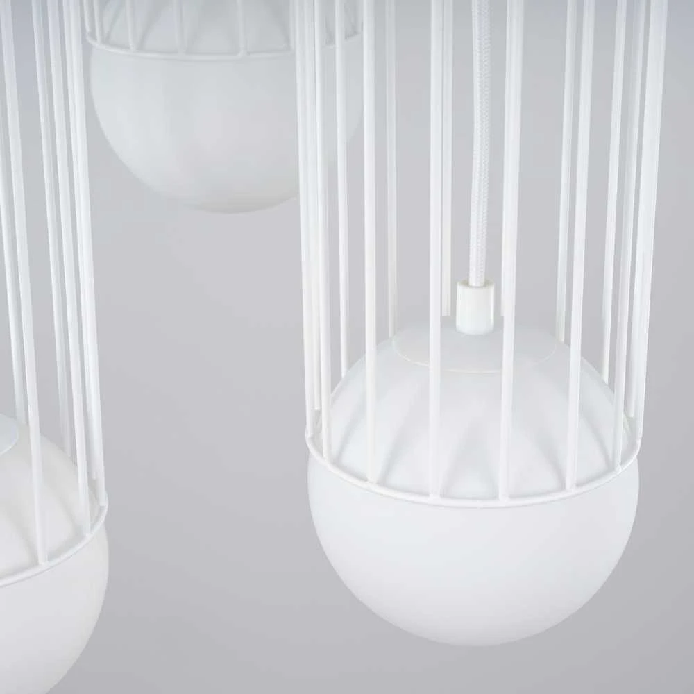 Sollux Lighting Pakabinamas šviestuvas BRINA 3P baltas