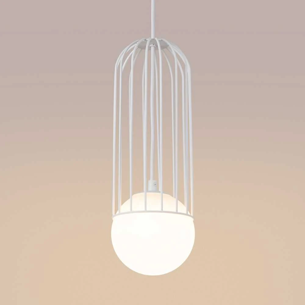 Sollux Lighting Pakabinamas šviestuvas BRINA 1 baltas
