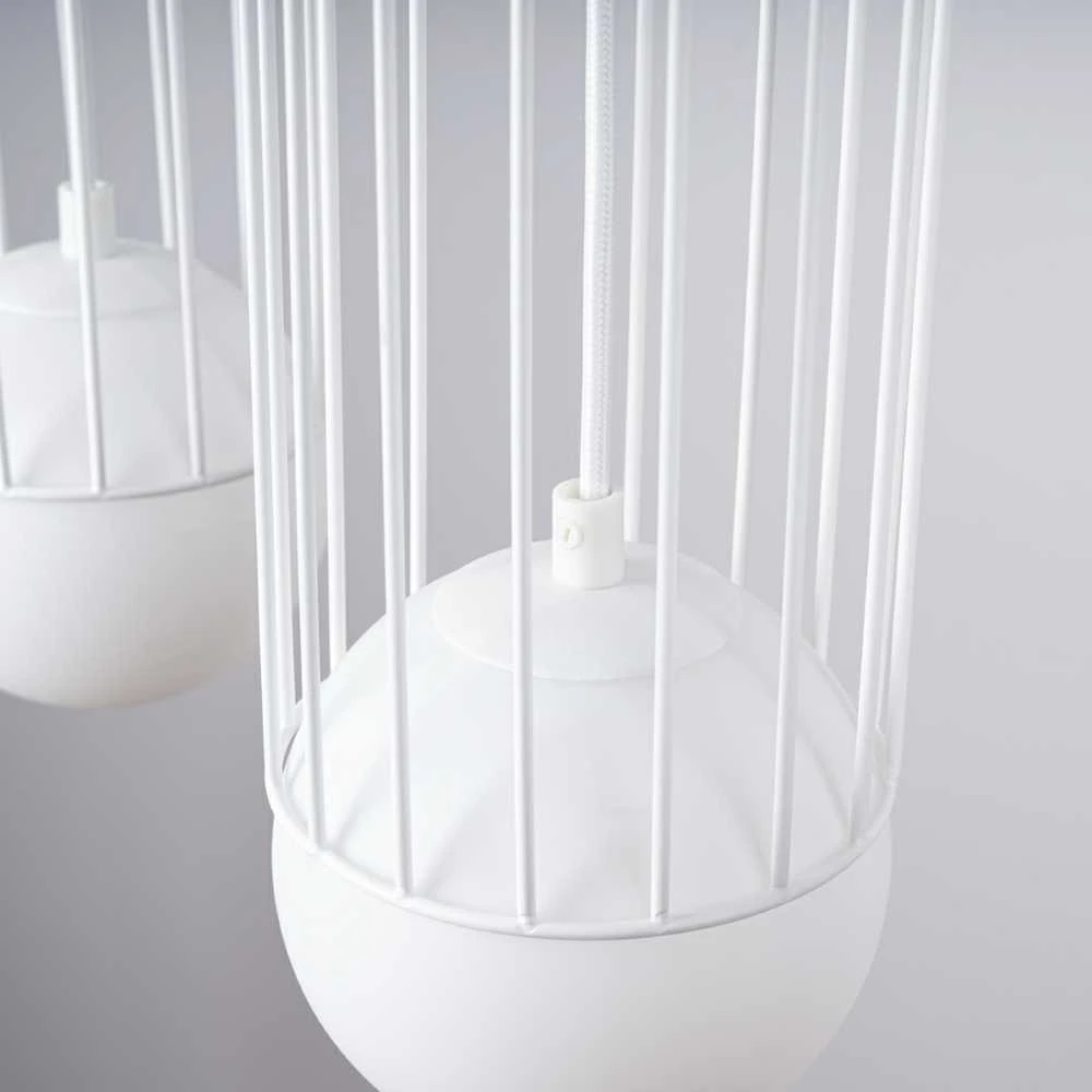 Sollux Lighting Pakabinamas šviestuvas BRINA 3L baltas