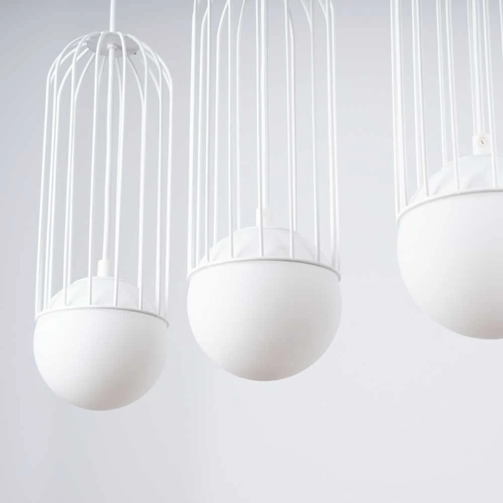 Sollux Lighting Pakabinamas šviestuvas BRINA 3L baltas