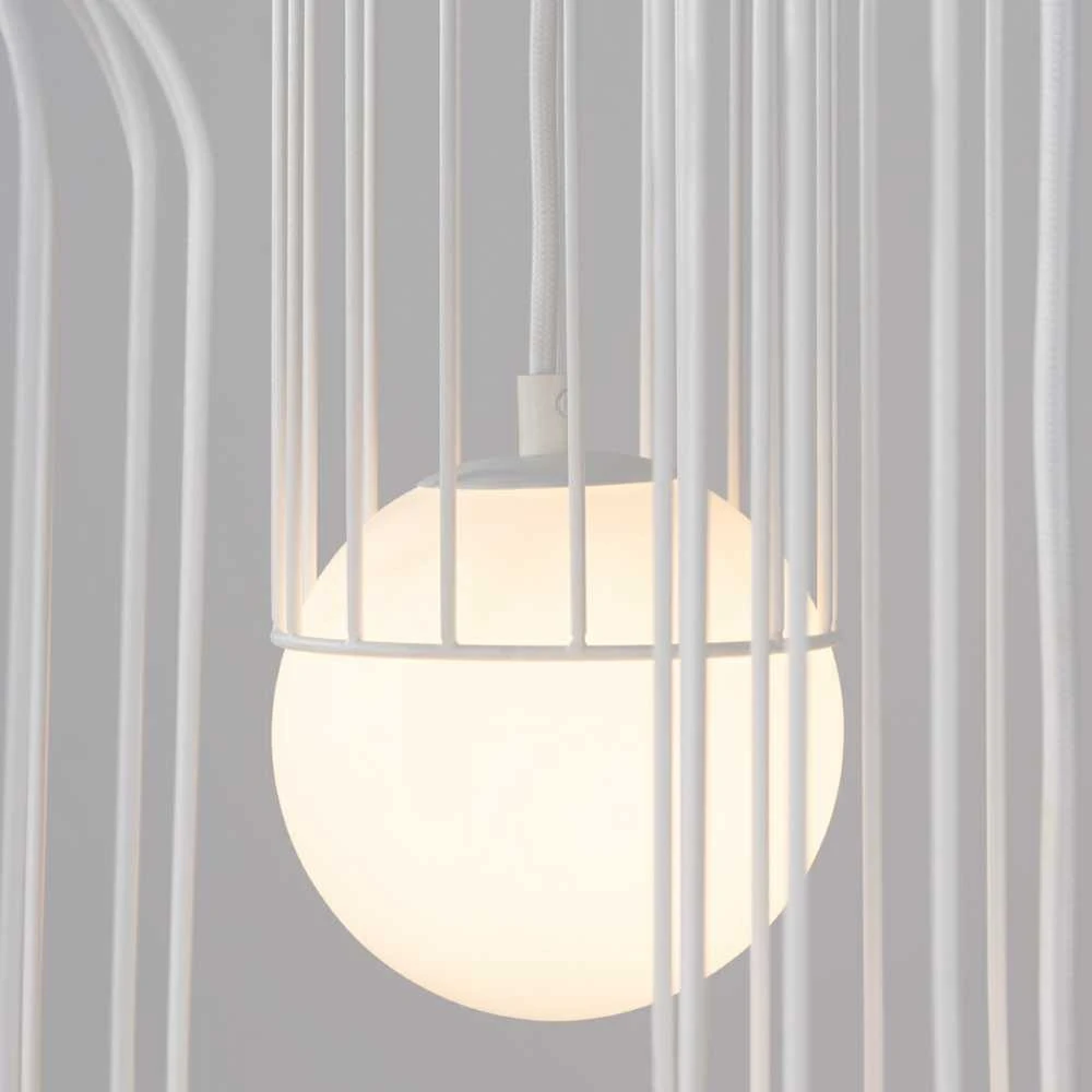 Sollux Lighting Pakabinamas šviestuvas BRINA 3P baltas
