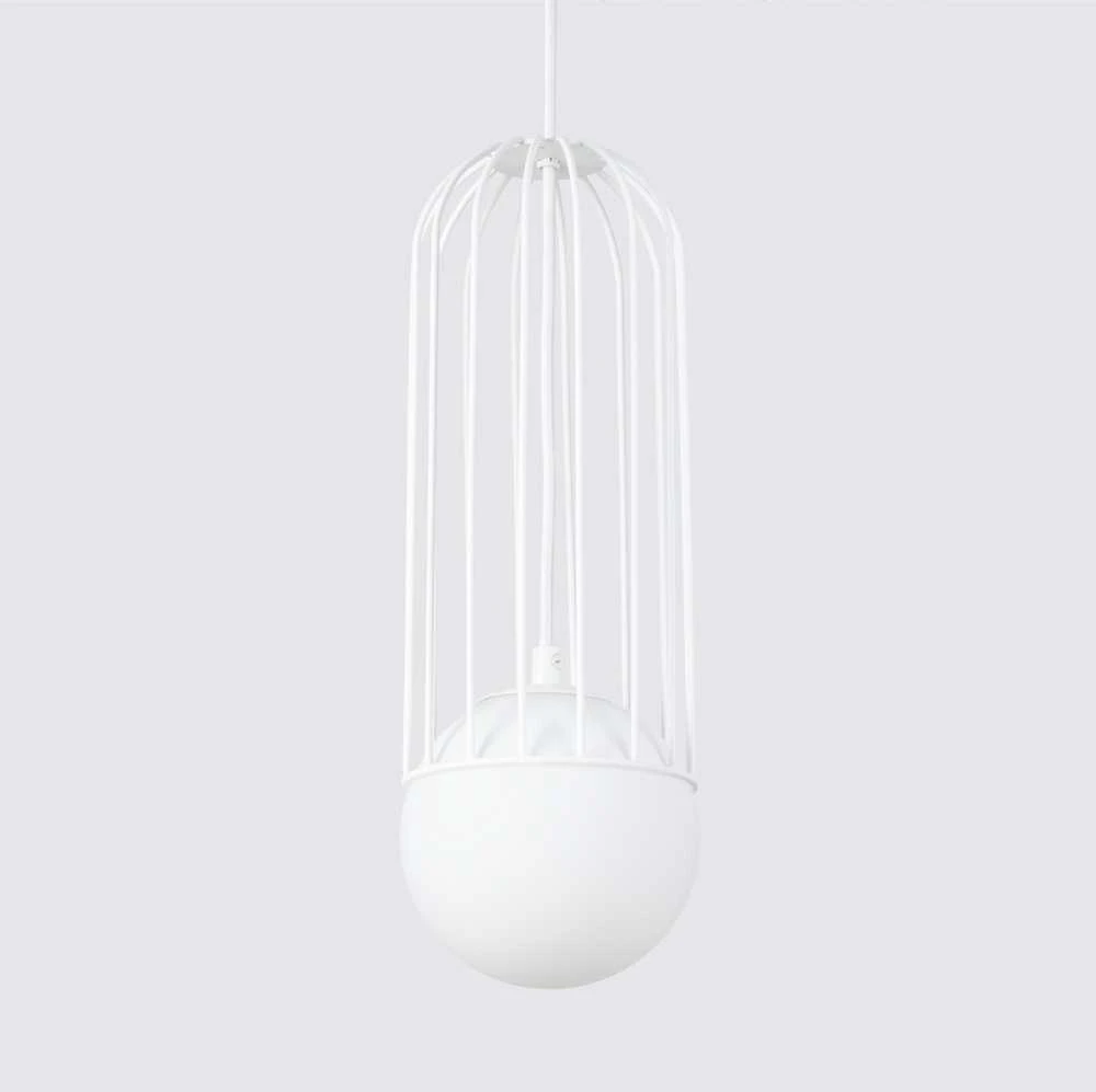 Sollux Lighting Pakabinamas šviestuvas BRINA 1 baltas