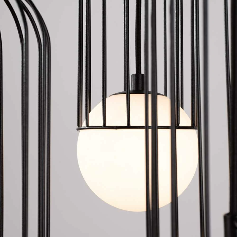 Sollux Lighting Pakabinamas šviestuvas BRINA 3P juodas