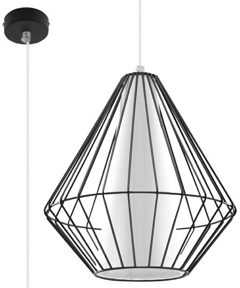 Sollux Lighting Sollux Pakabinamas šviestuvas DEMI juodas