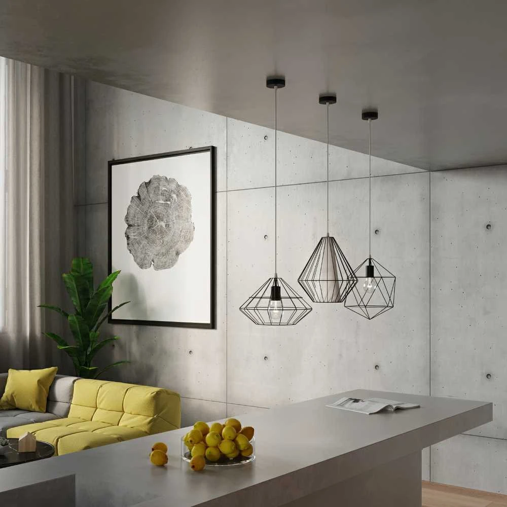 Sollux Lighting Sollux Pakabinamas šviestuvas DEMI juodas