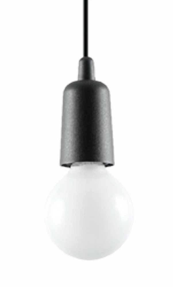 Sollux Lighting Pakabinamas šviestuvas DIEGO 1 juodas