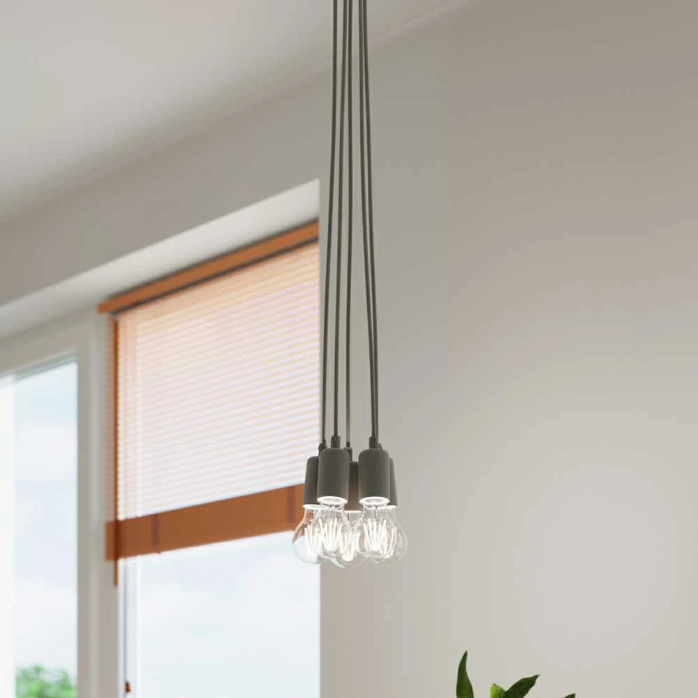 Sollux Lighting Pakabinamas šviestuvas DIEGO 1 pilkas