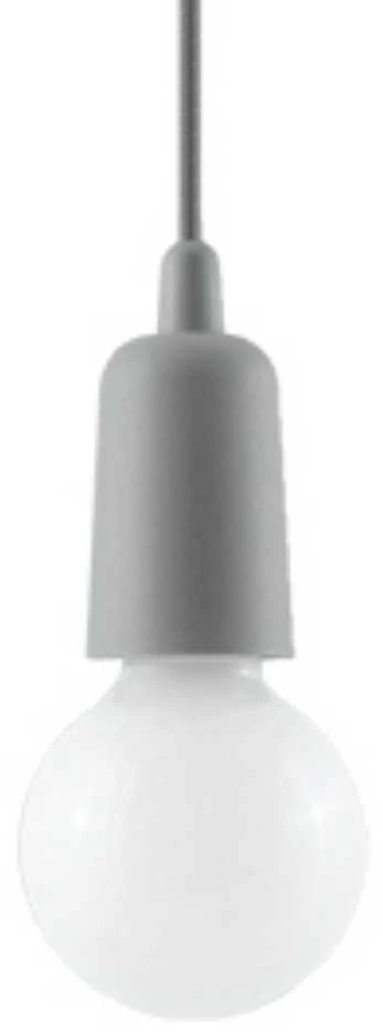 Sollux Lighting Pakabinamas šviestuvas DIEGO 1 pilkas