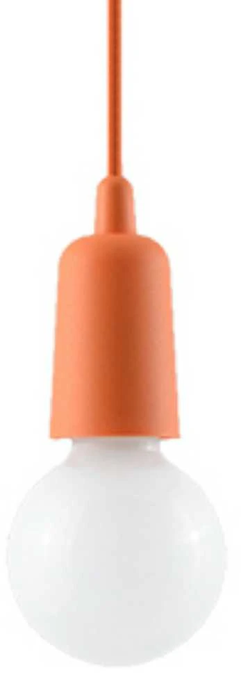 Sollux Lighting Pakabinamas šviestuvas DIEGO 1 oranžinis