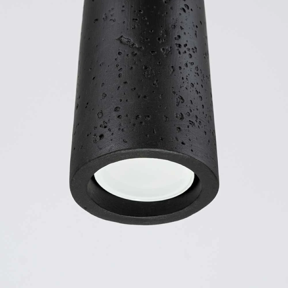 Sollux Lighting Pakabinamas šviestuvas ELECTRA juodas betonas
