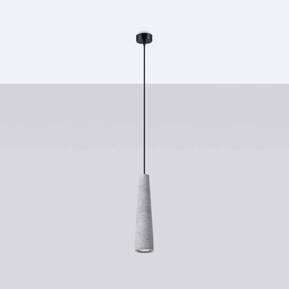 Sollux Lighting Pakabinamas šviestuvas ELECTRA concrete