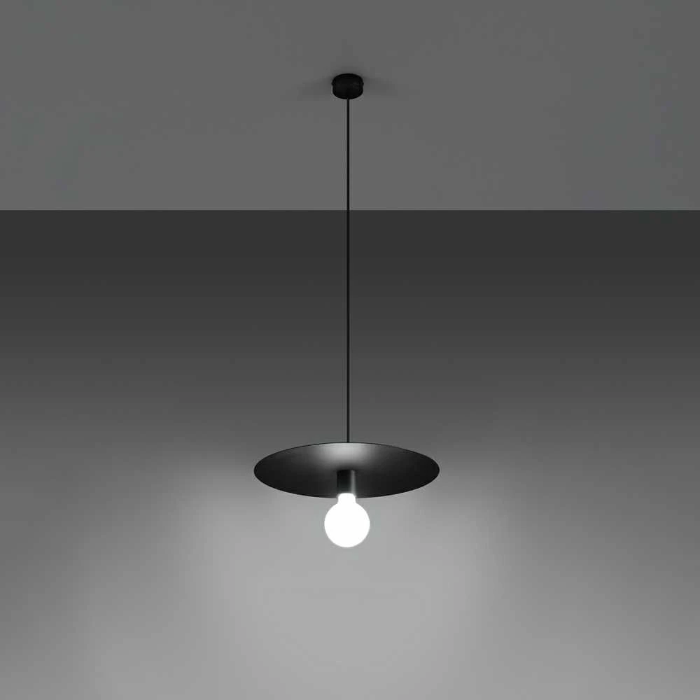 Sollux Lighting Pakabinamas šviestuvas FLAVIO juodas