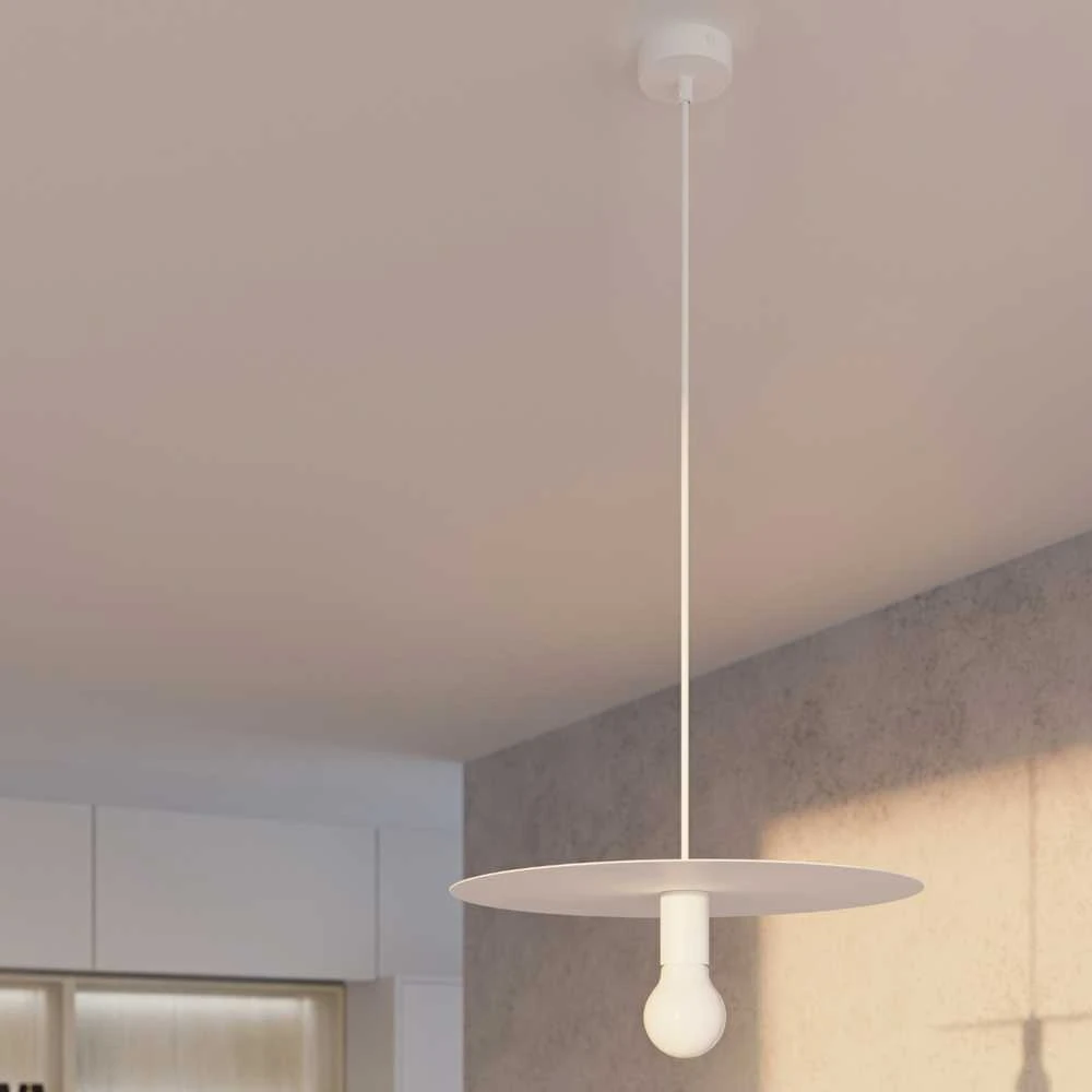 Sollux Lighting Pakabinamas šviestuvas FLAVIO baltas